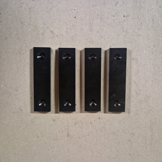 Axle wear plates for two axle trailer(set of 8)